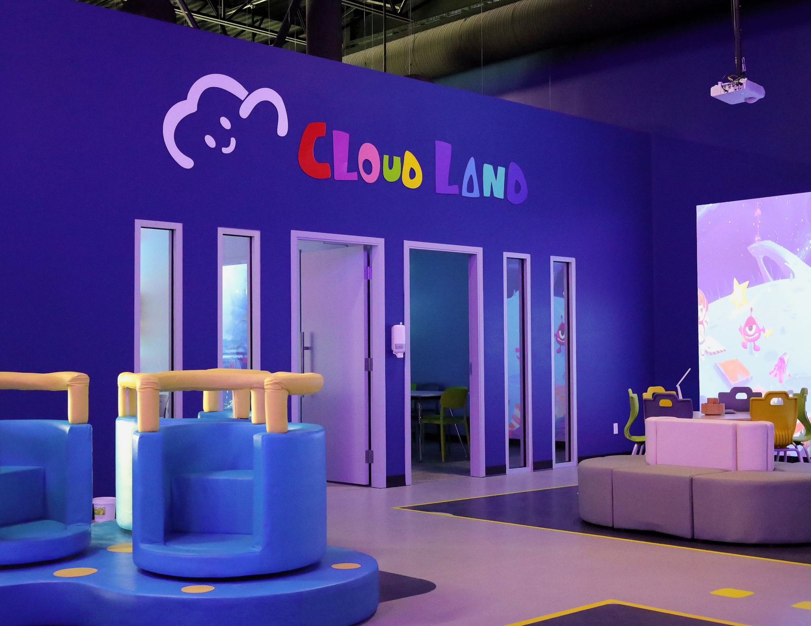 Cloud Land - Indoor Playground Calgary - Birthday Party Room