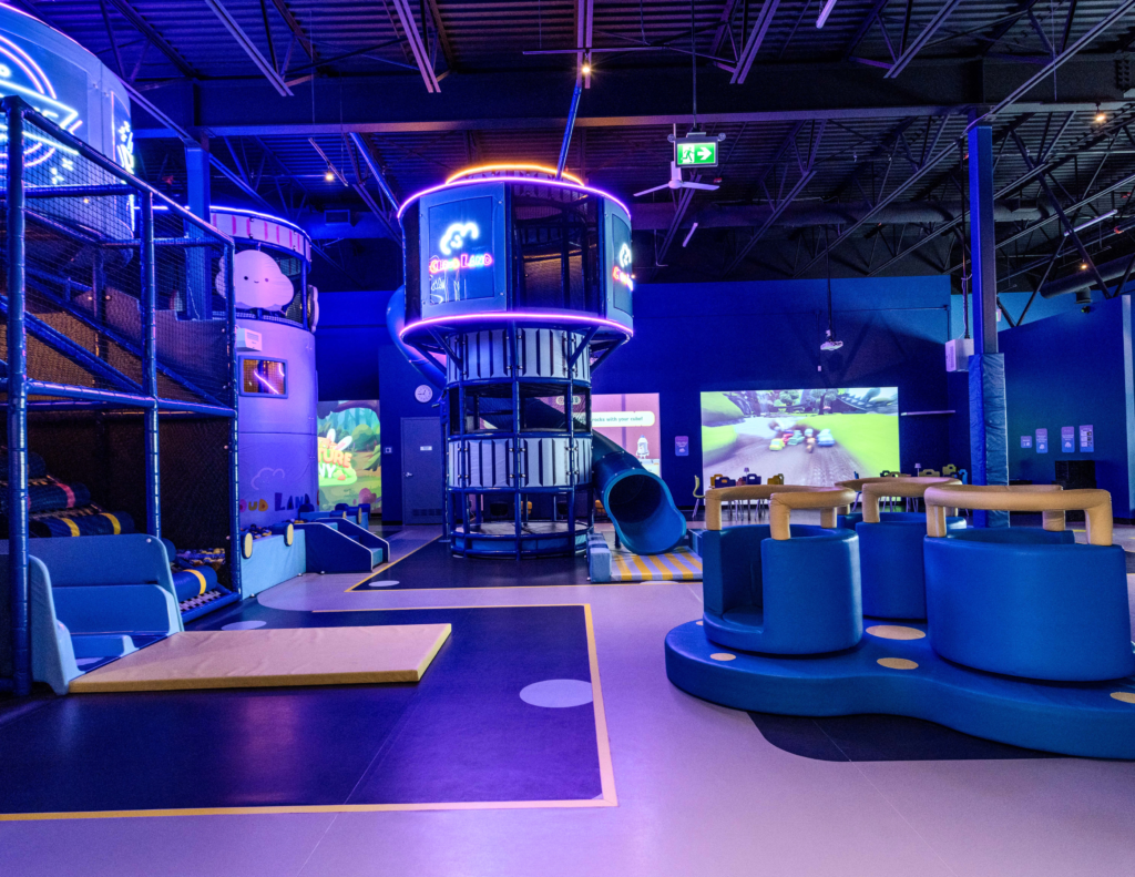 Kids Birthday Party Calgary | Indoor Playground Party at Cloud Land - Interior
