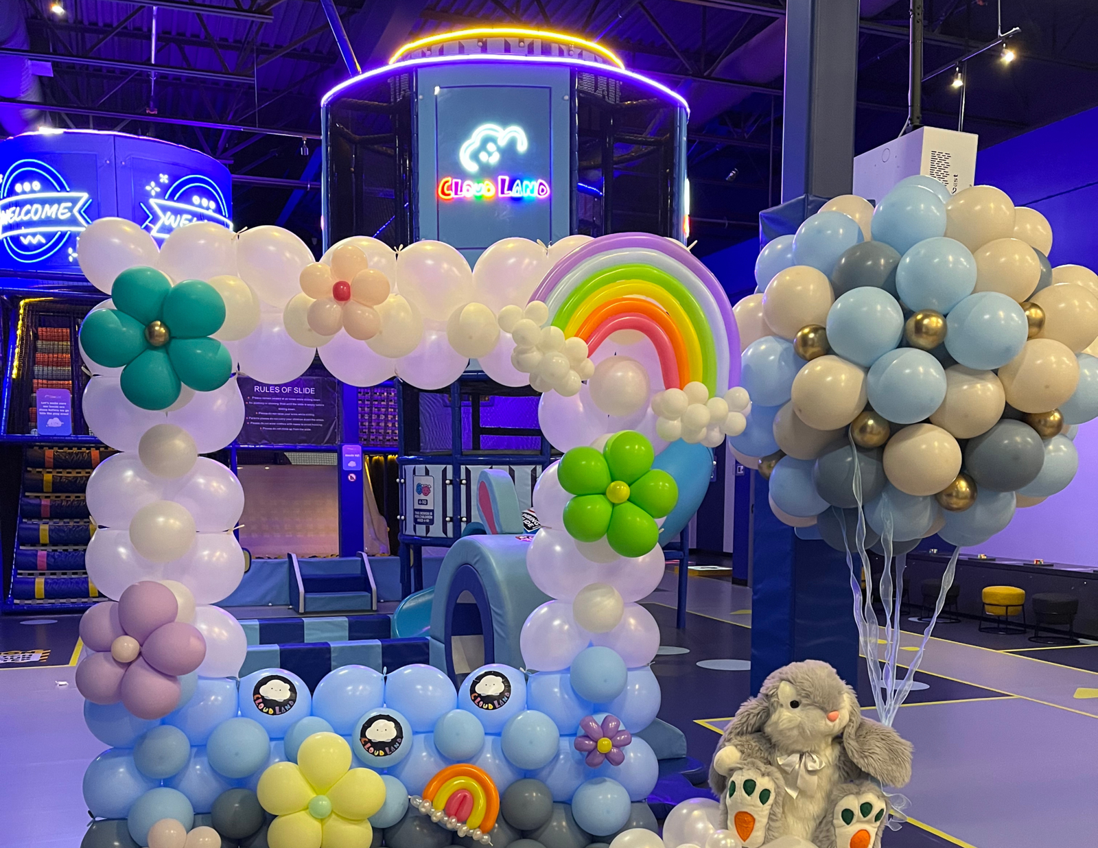 Cloud Land - Indoor Playground Calgary - Party Balloon