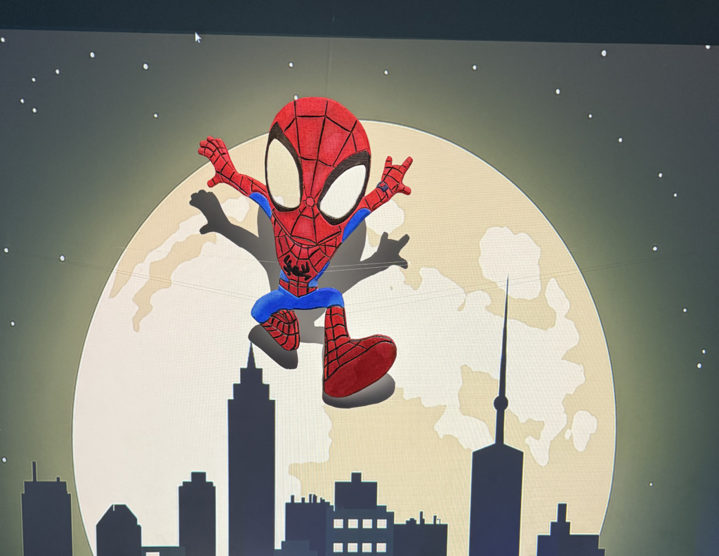 Spiderman Projection For Private Event