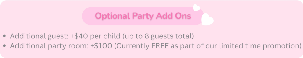Party Room Advertising 1