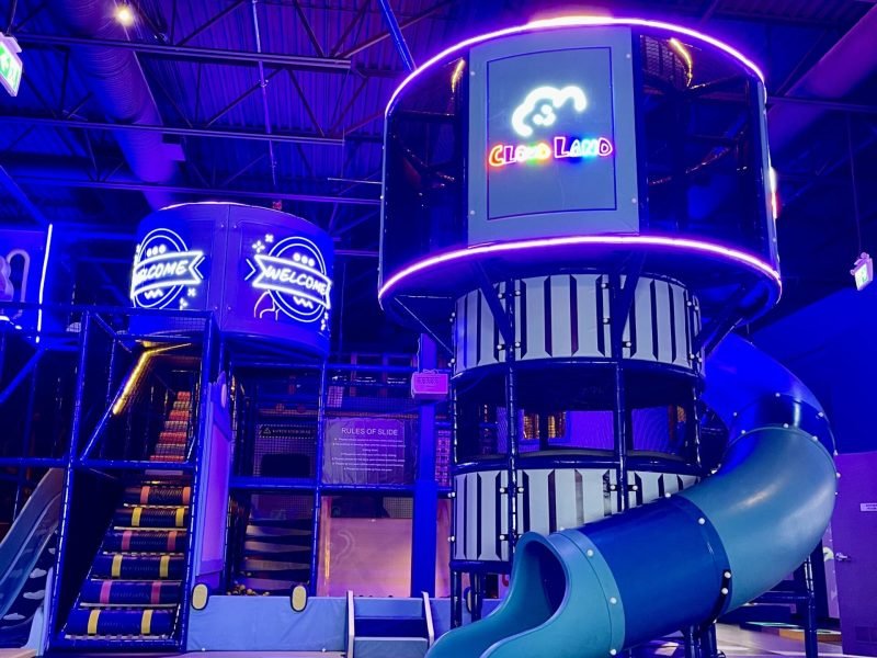 Indoor Playground Calgary - Play Structure