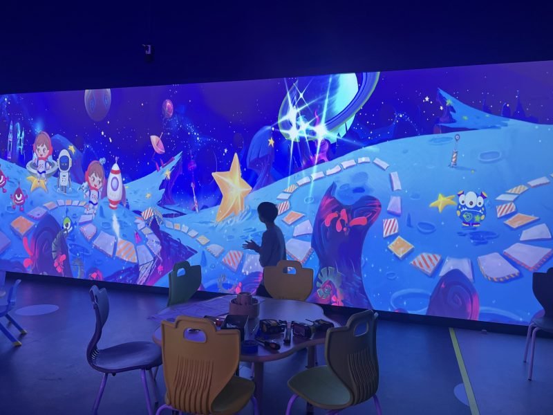 Indoor Playground Calgary - Interactive Projection Play - Alive Drawing