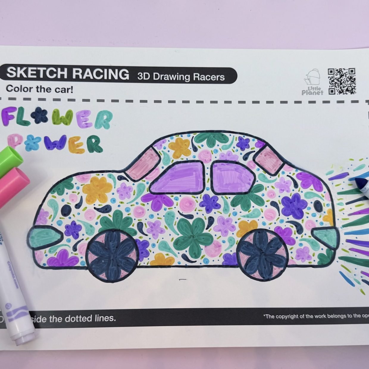 Cloud Land Calgary - Racing Sketch